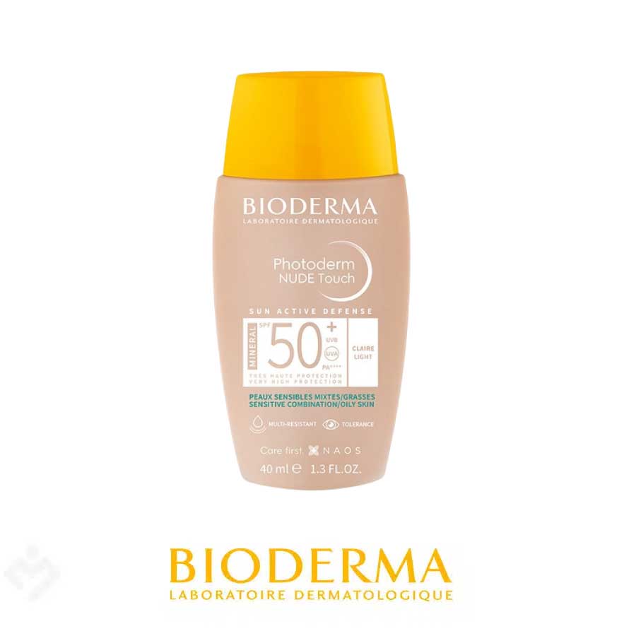 Bioderma Photoderm Nude Touch Renkli SPF50+ Light 40 ml myeczanem