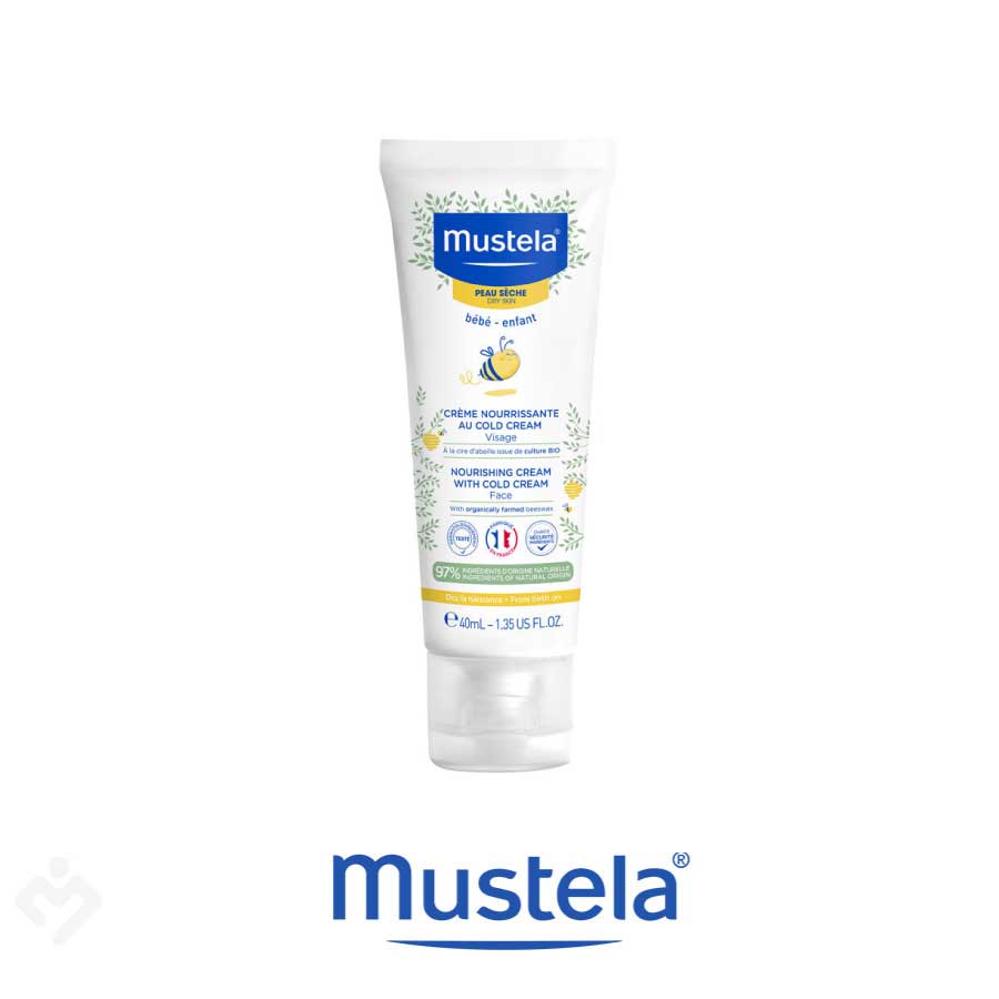 Mustela Cold Cream Organik Besleyici Yüz Kremi 40 Ml