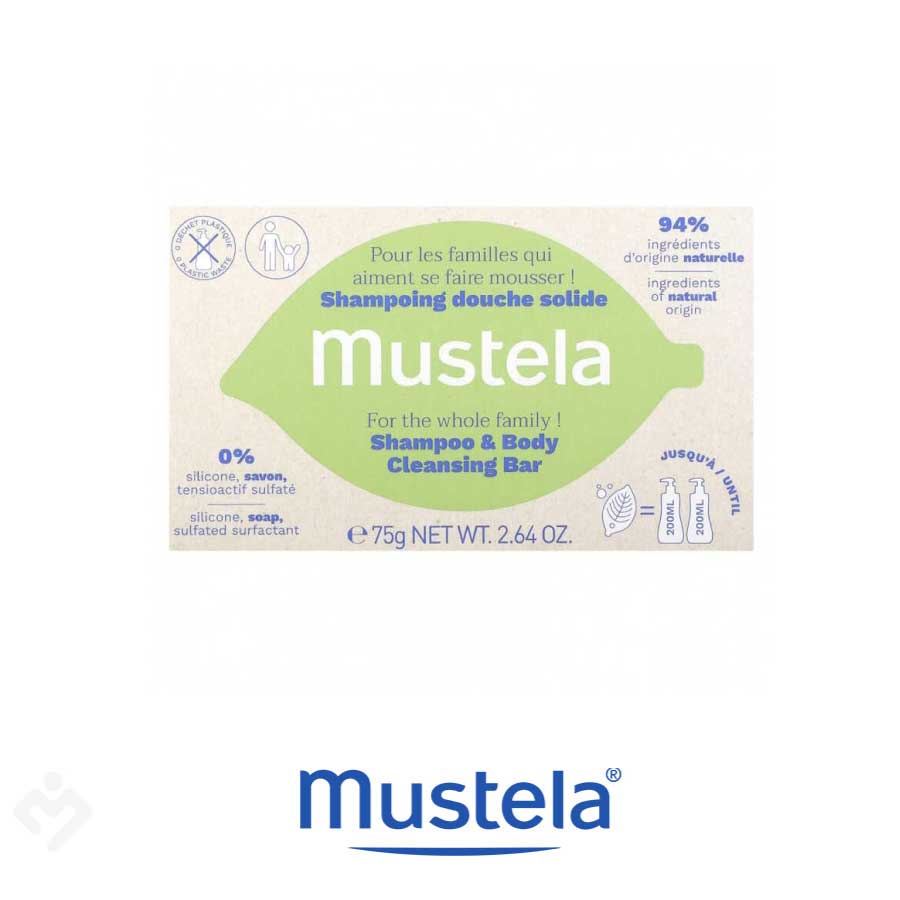 Mustela Katı Şampuan ve Vücut Temizleme Barı 75 gr Myeczanem