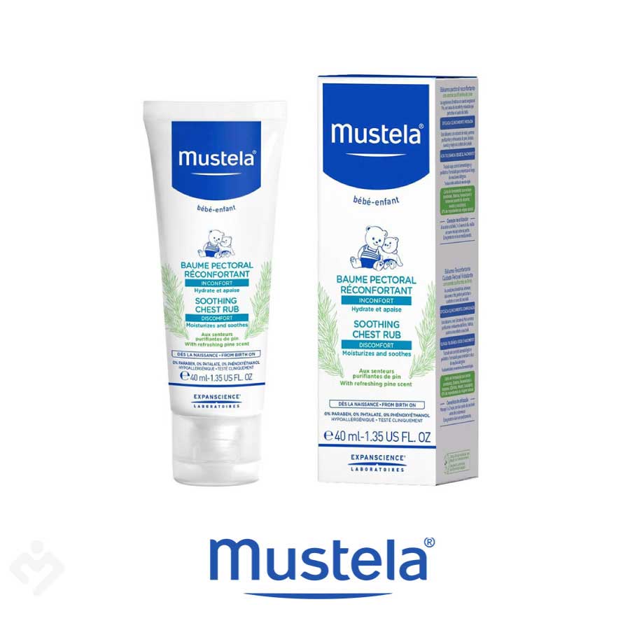 Mustela Soothing Chest Rub Göğüs Balsamı 40 ml