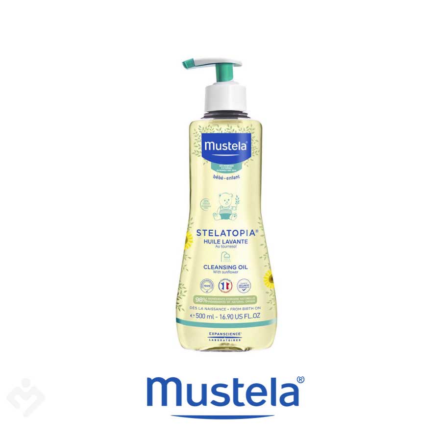 Mustela Stelatopia Cleansing Oil Temizleme Yağı 500 ml Myeczanem
