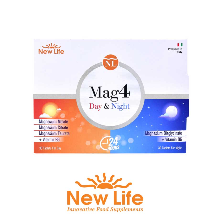 New Life Mag4 Day Night 30 + 30 Tablet Myeczanem