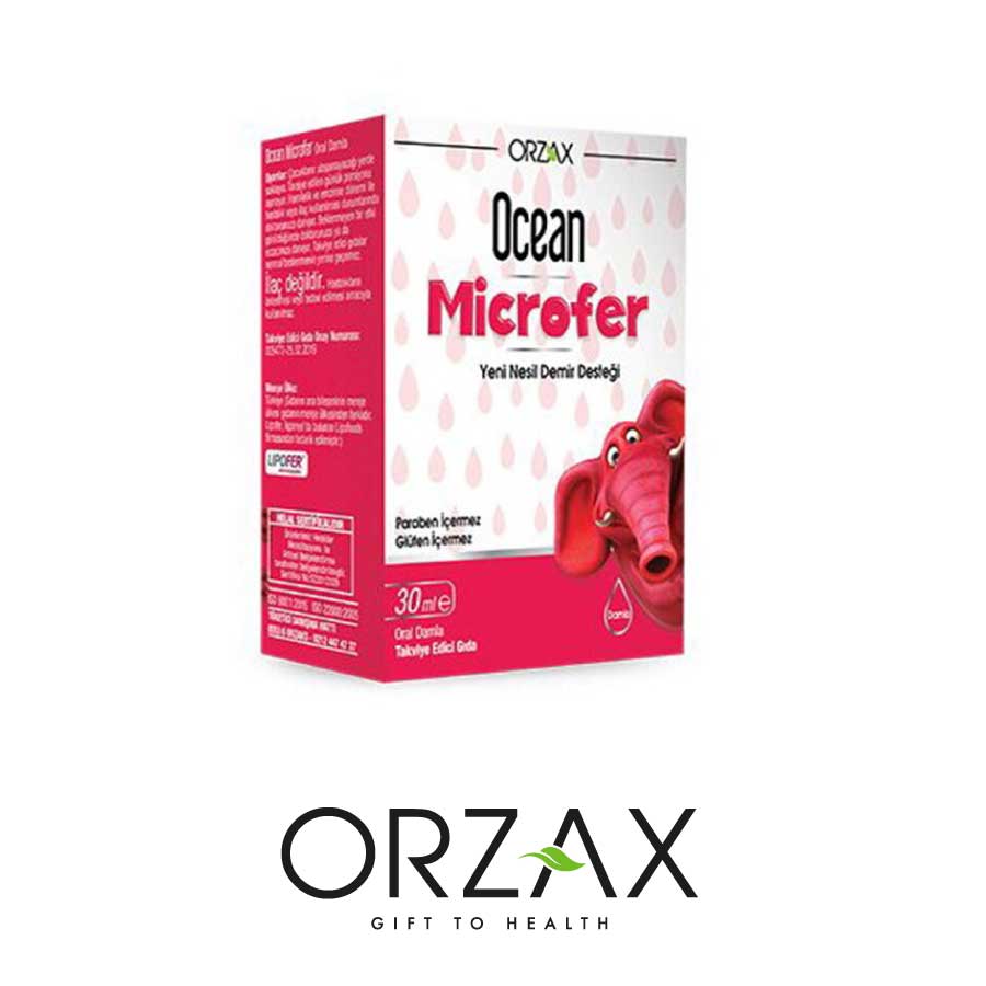 Ocean Microfer 30ml Yeni Nesil Demir Desteği myeczanem