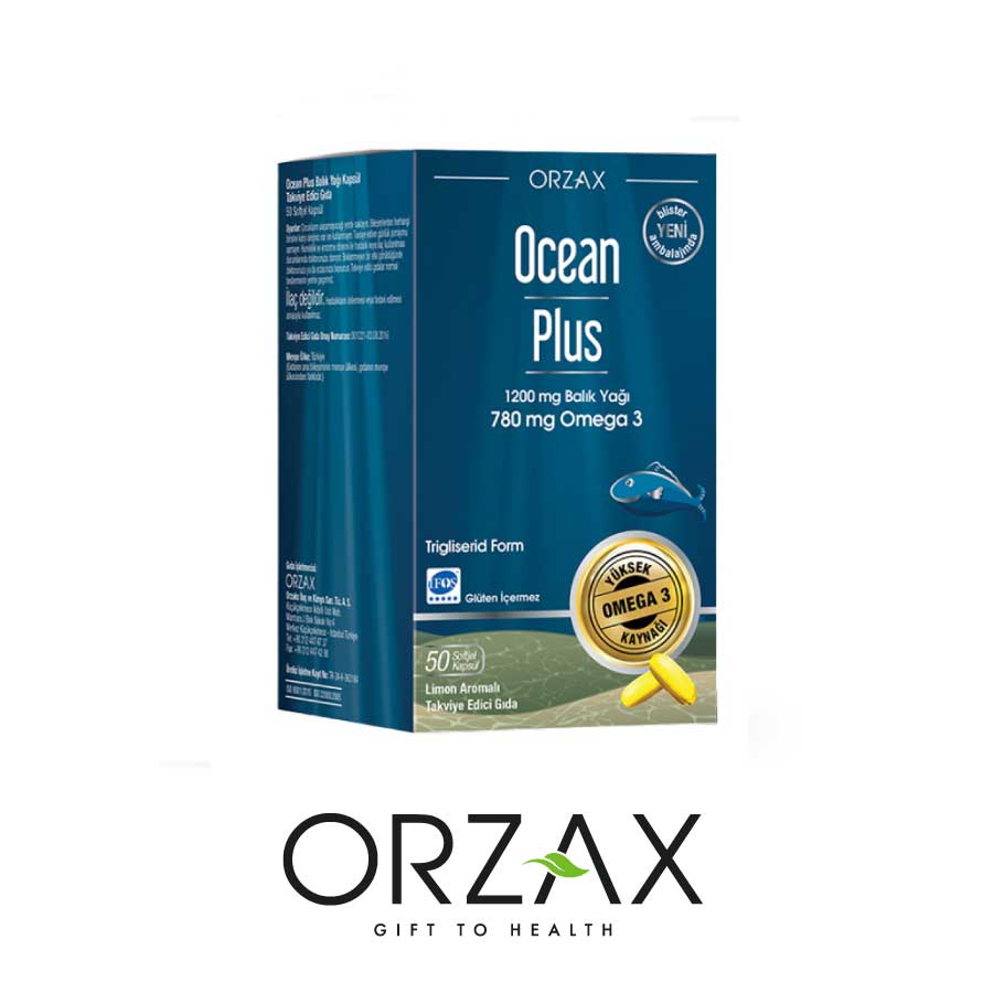 Ocean Plus Balık Yağı 1200 mg 50 Soft Jel Kapsül