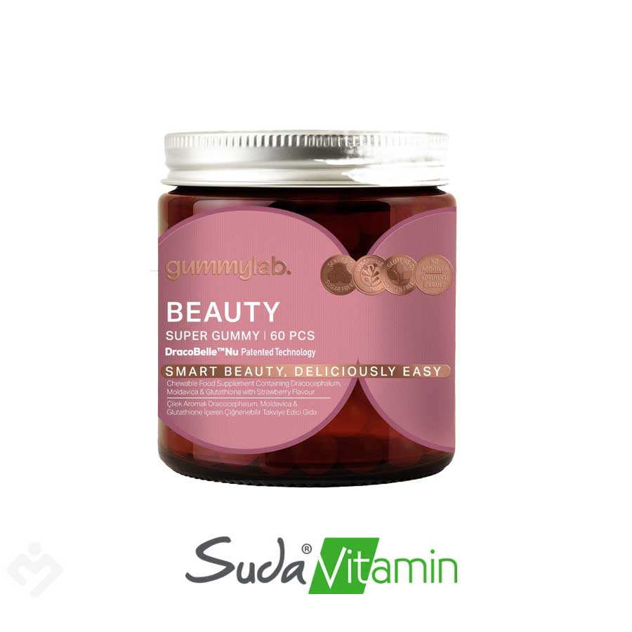 Suda Vitamin Gummylab Beauty 60 ciğnenebilir form