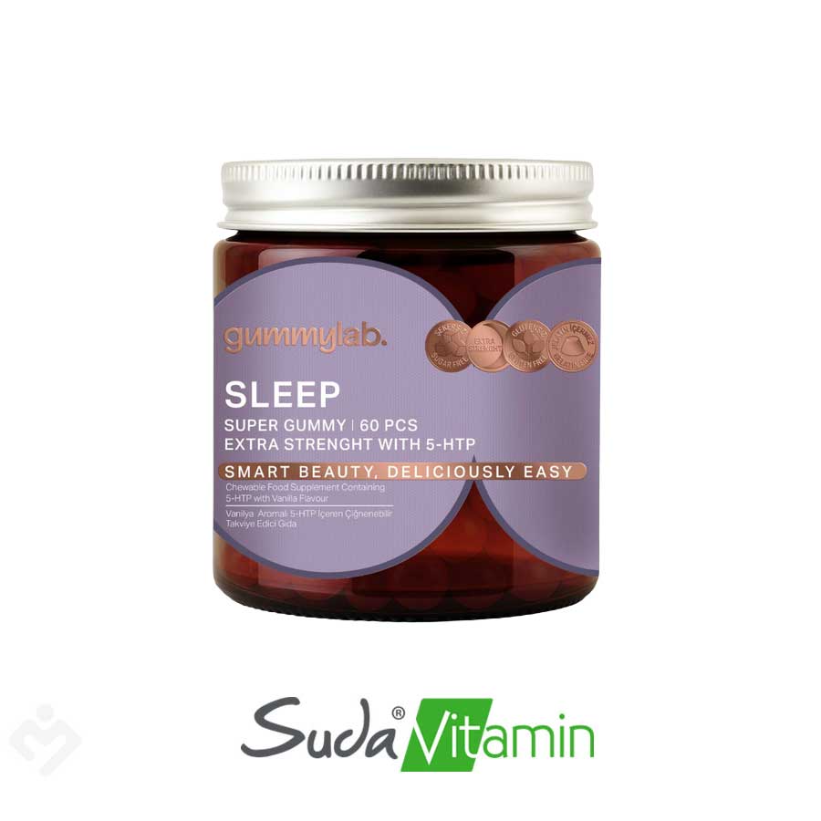 Suda Vitamin Gummylab Sleep 5-htp 60 Çiğnenebilir Form
