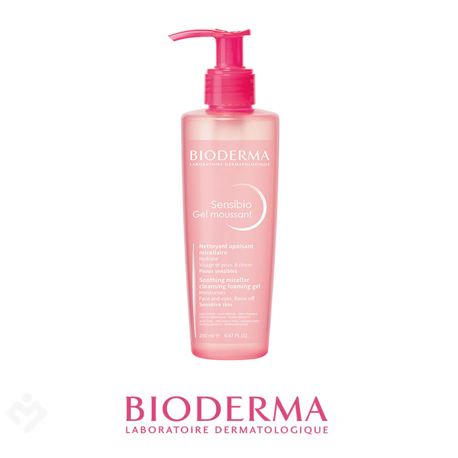 Bioderma Sensibio Foaming Cilt Temizleme Jeli 200 ml myeczanem