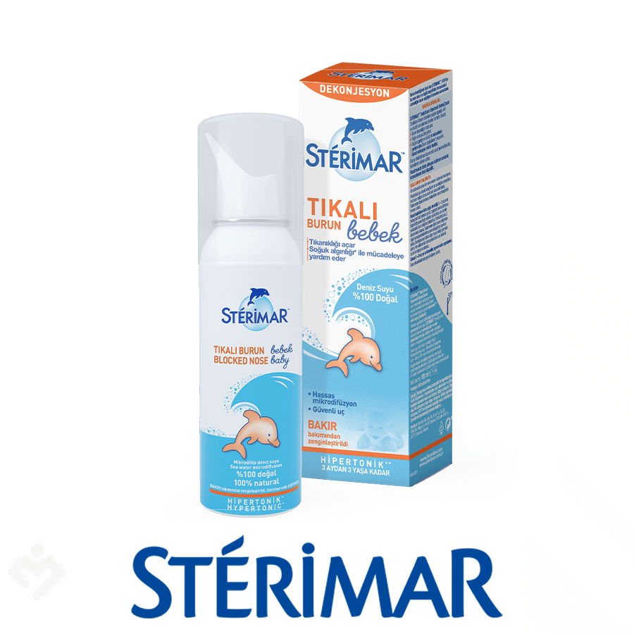 Sterimar Baby Tıkalı Burun Spreyi 50 ml myezczanem