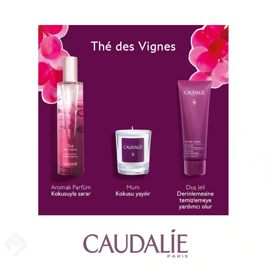 Caudalie The des Vignes Aromalı Parfüm Set
