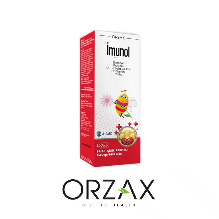 Orzax Imunol Şurup 150 ml myeczanerm