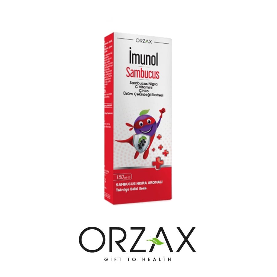 Orzax Ocean İmunol Sambucus Şurup 150 ml myeczanem